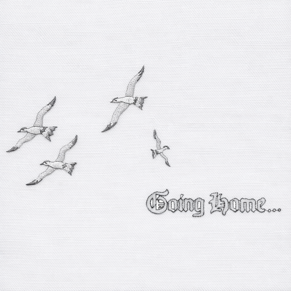 Going Home Embroidery Design