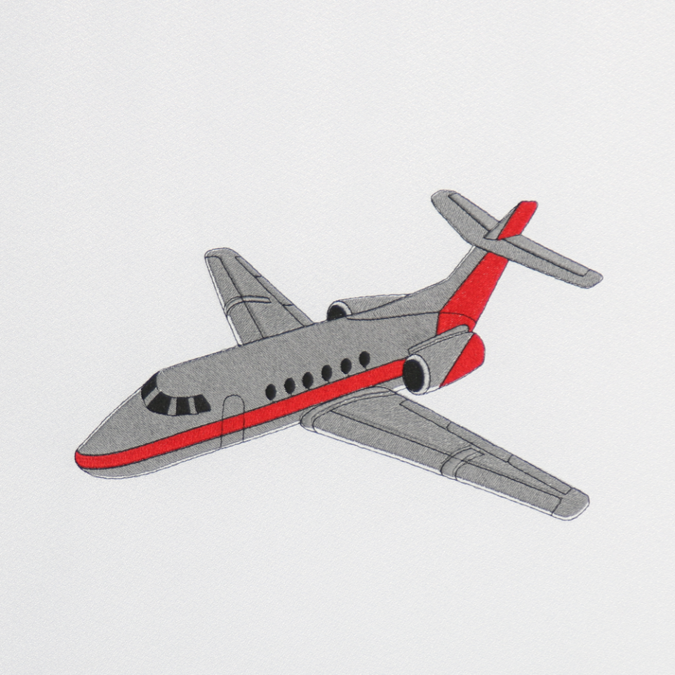 Jet Embroidery Design