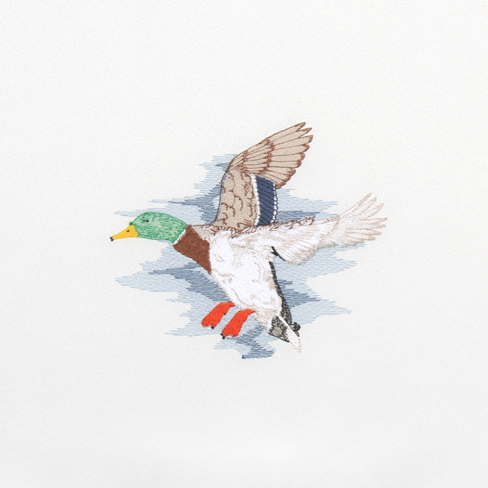 Mallard Duck Embroidery Design