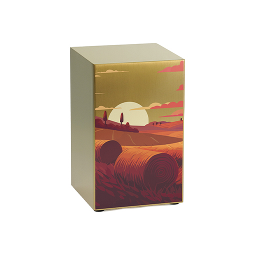 Life Canvas Prairie Landscape Bronze