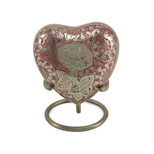 [URN-2811H] Rose Heart Keepsake