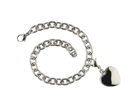 [URN-J9500] Bracelet with Heart Charm