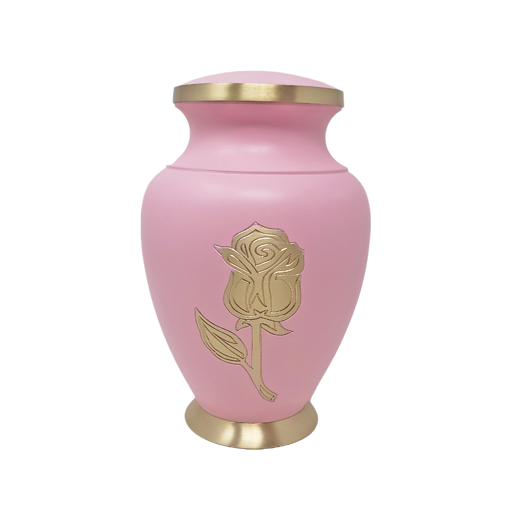 [URN-ML B-3002L] Pink Rose Large