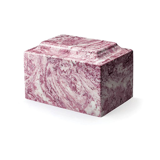 [URN-ML M-5009L] Classic Wild Rose Cultured Marble Urn